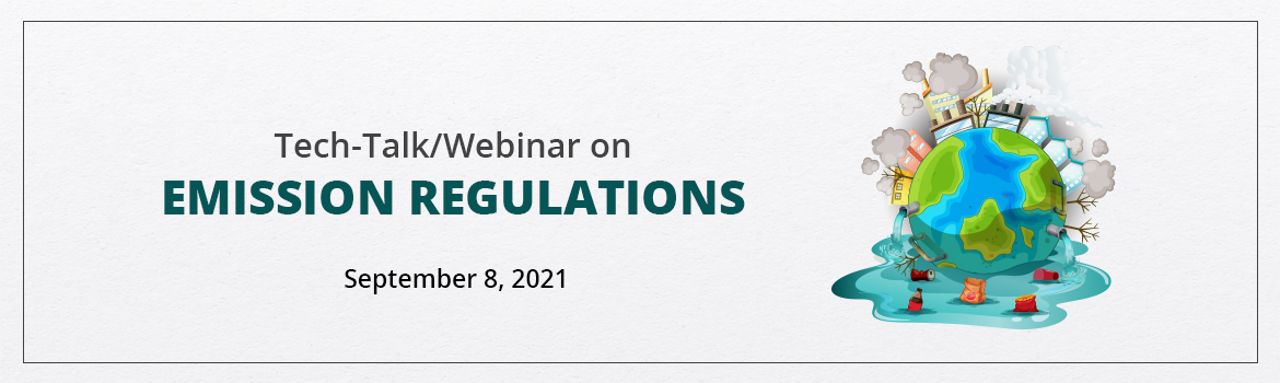 Tech-Talk/Webinar on Emission Regulations