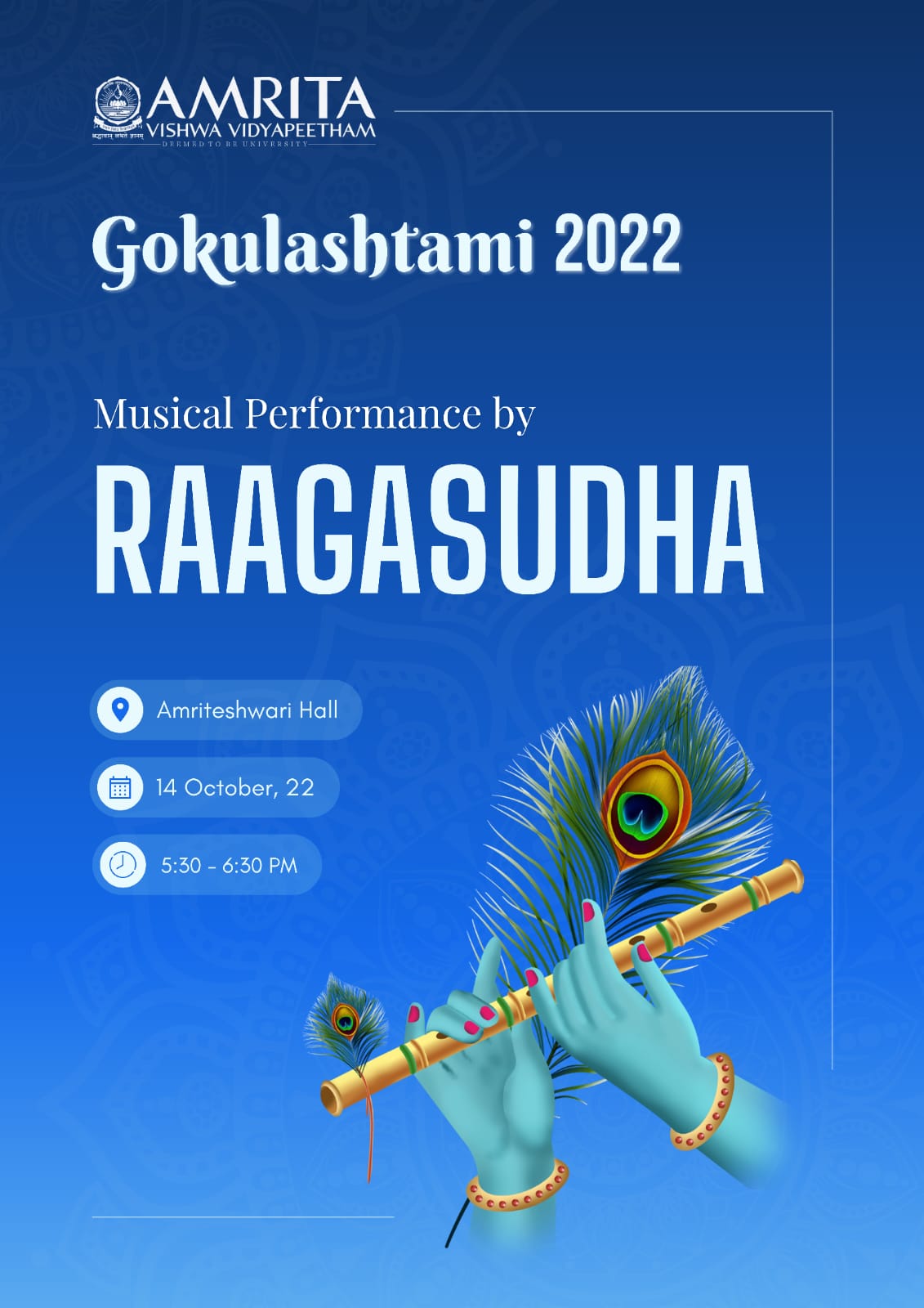 Gokulashtami Celebrations 2022 | Intranet Amrita Vishwa ...