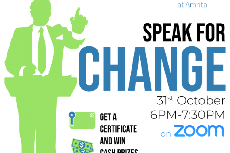 "SPEAK FOR CHANGE" - Technical Talk Contest