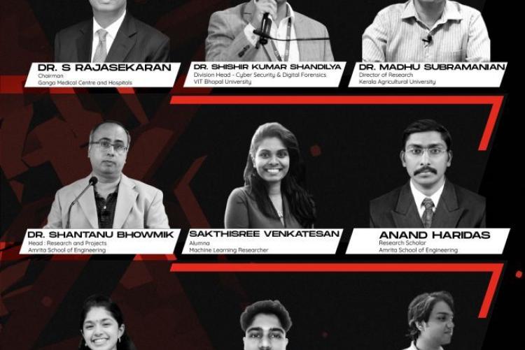 Flyer - Speakers TEDxAmritaVishwaVidyapeetham Webinar