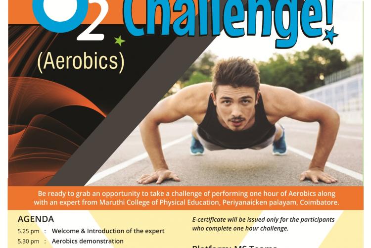 Flyer - O2 Challenge -Aerobics