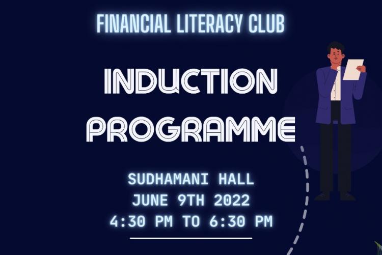 Flyer - Nivesha - Financial Literacy Club Induction Programme