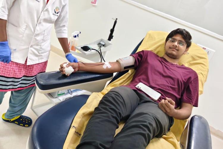 Blood donation camp