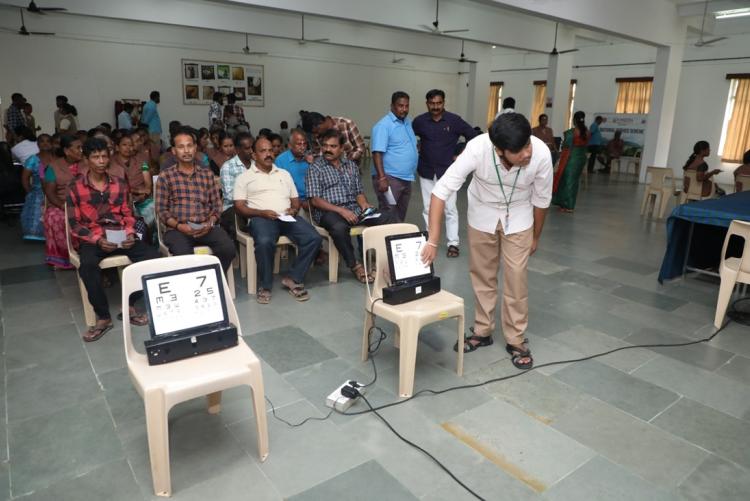 Eye check up camp