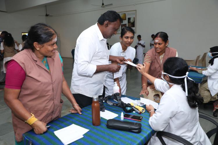 Eye check up camp