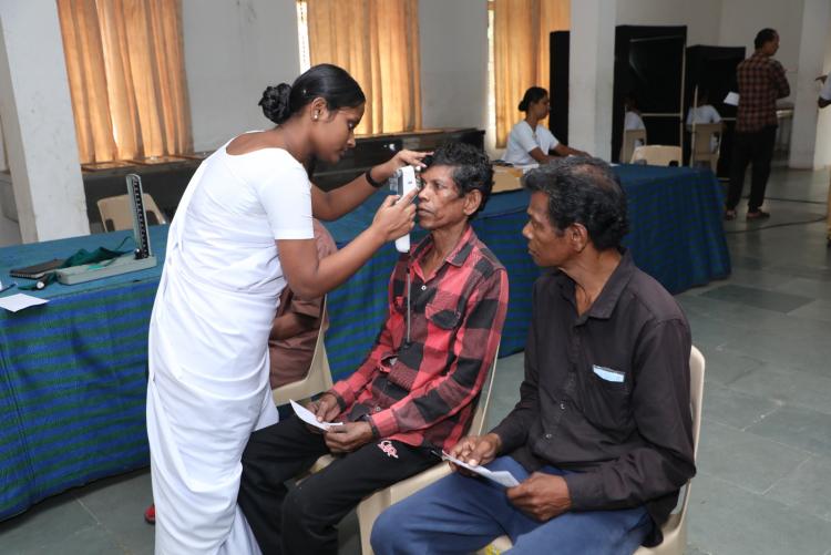 Eye check up camp