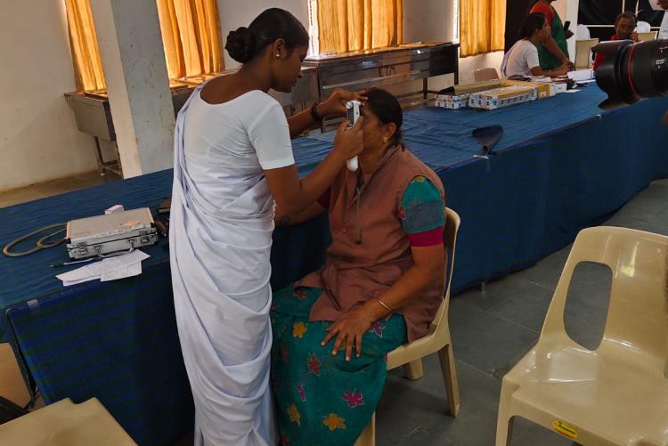 Eye check up camp