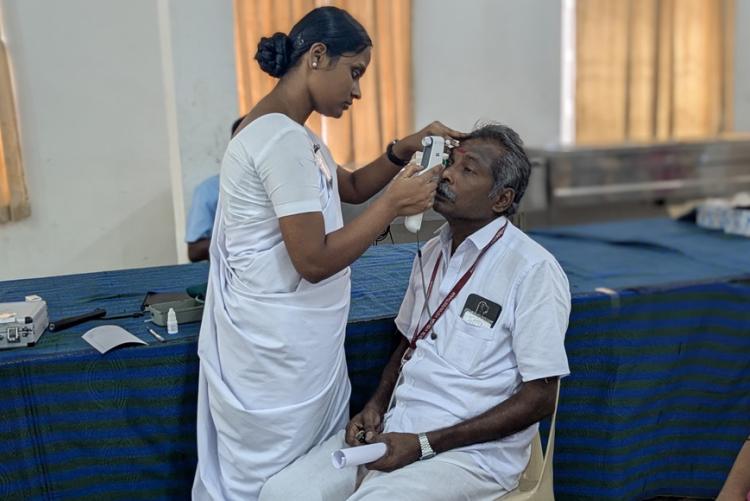 Eye check up camp