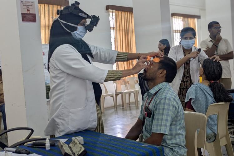 Eye check up camp