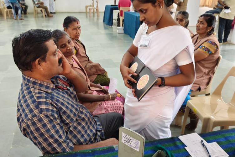 Eye check up camp