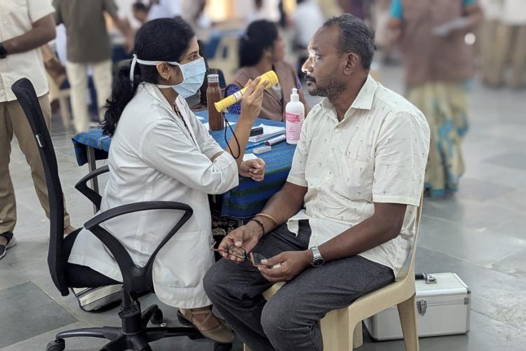 Eye check up camp