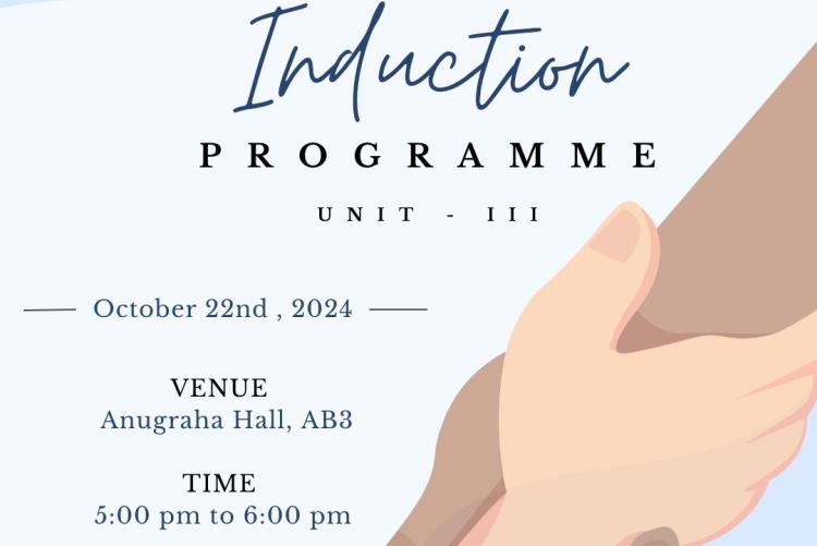 Induction programme