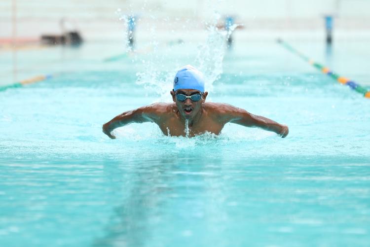 swimming