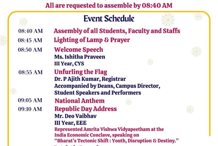 Flyer - Republic day-2026