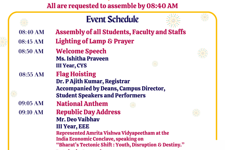 Flyer - Republic day-2026