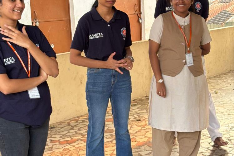 Ettimadi Govt School children teaching