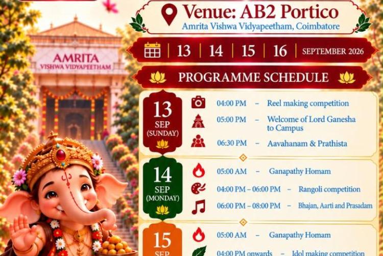 Flyer - Programme Schedule